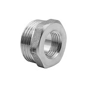 Футорка AQUALINK нар.-вн. 1 1/4"-1"&nbsp;&nbsp;никелированная (10/120)