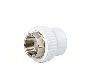 Муфта PPR комбинированная ВР 40*1_1/4"под ключ&nbsp;&nbsp;ЛАММИН