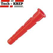 Дюбель распорный&nbsp;&nbsp; ZUM&nbsp;&nbsp;6*32 "Тех-КРЕП" с бортиком