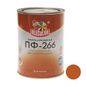 Эмаль алк. ПФ-266 Желто-коричневая&nbsp;&nbsp;1,9кг "Олеколор" 