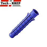 Дюбель распорный&nbsp;&nbsp; Чапай 12* 60 шипы-усы "Тех-КРЕП" (синие)