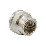 Муфта переход. 1 1/4" - 1" вн/вн VRT никель