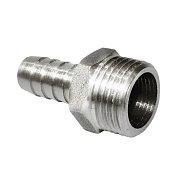 Штуцер под шланг с нар. резьбой 1/2"*20мм AQUALINK (10/200)